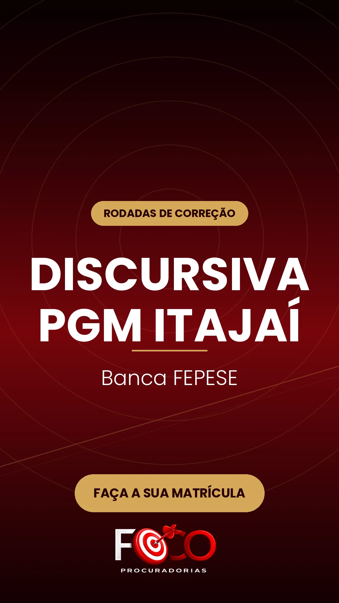 Discursiva PGM Itajaí