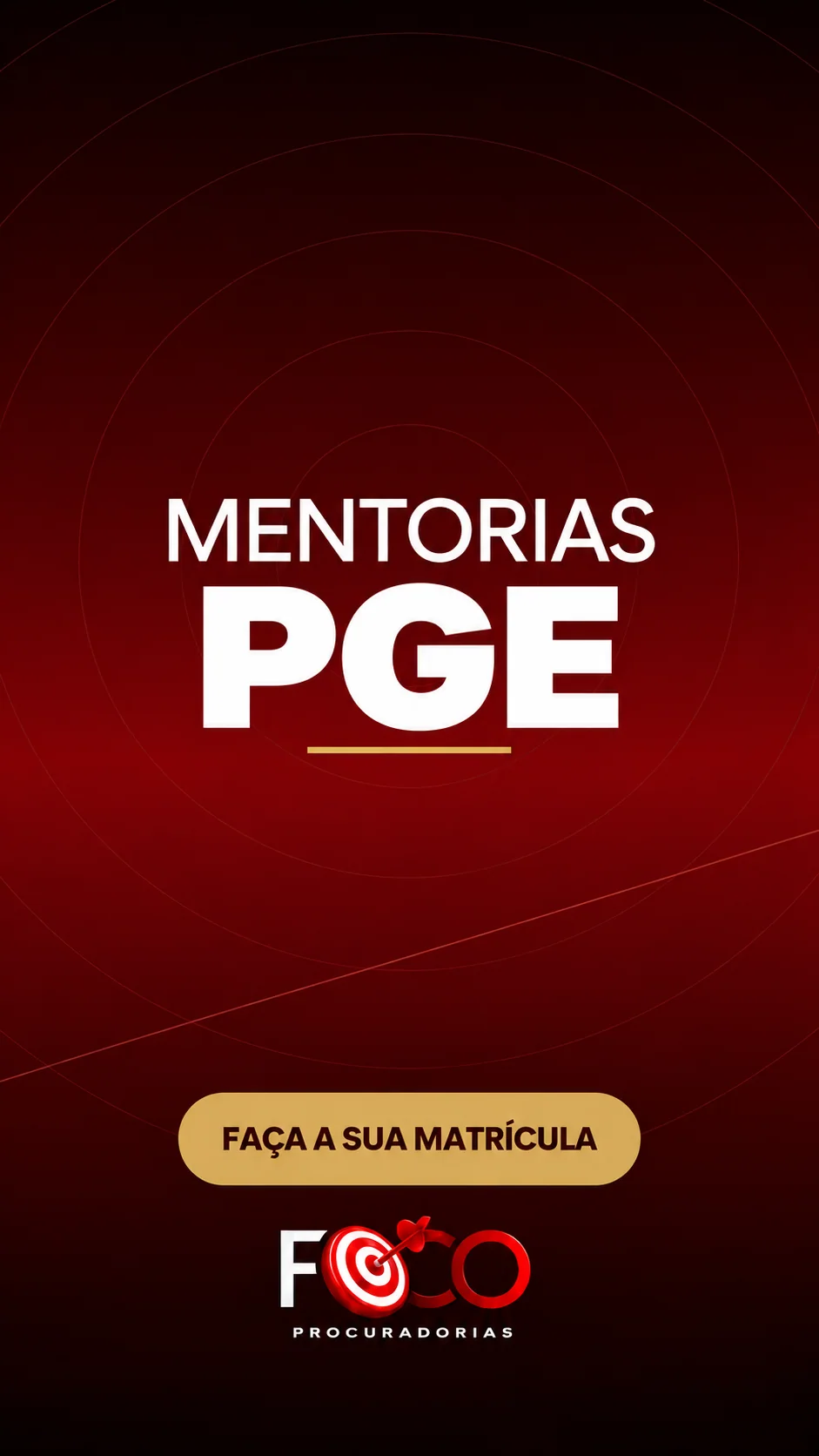 Mentoria PGE Maranhão