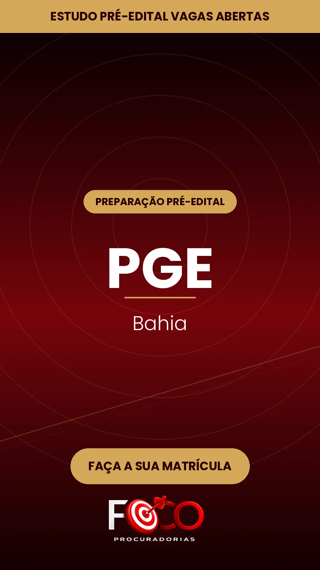 Preparação completa PGE Bahia