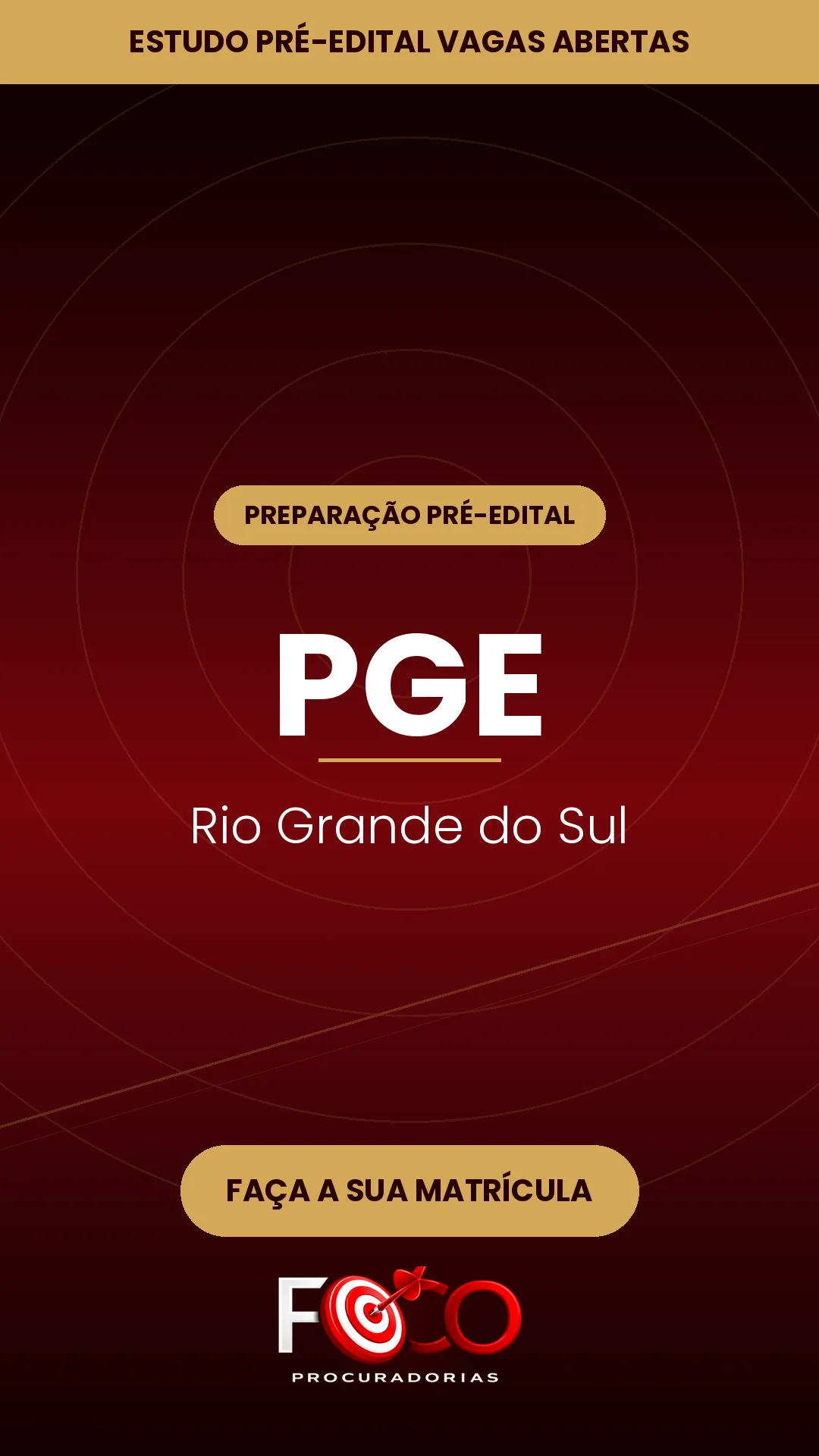 Preparação completa PGE Rio Grande do Sul