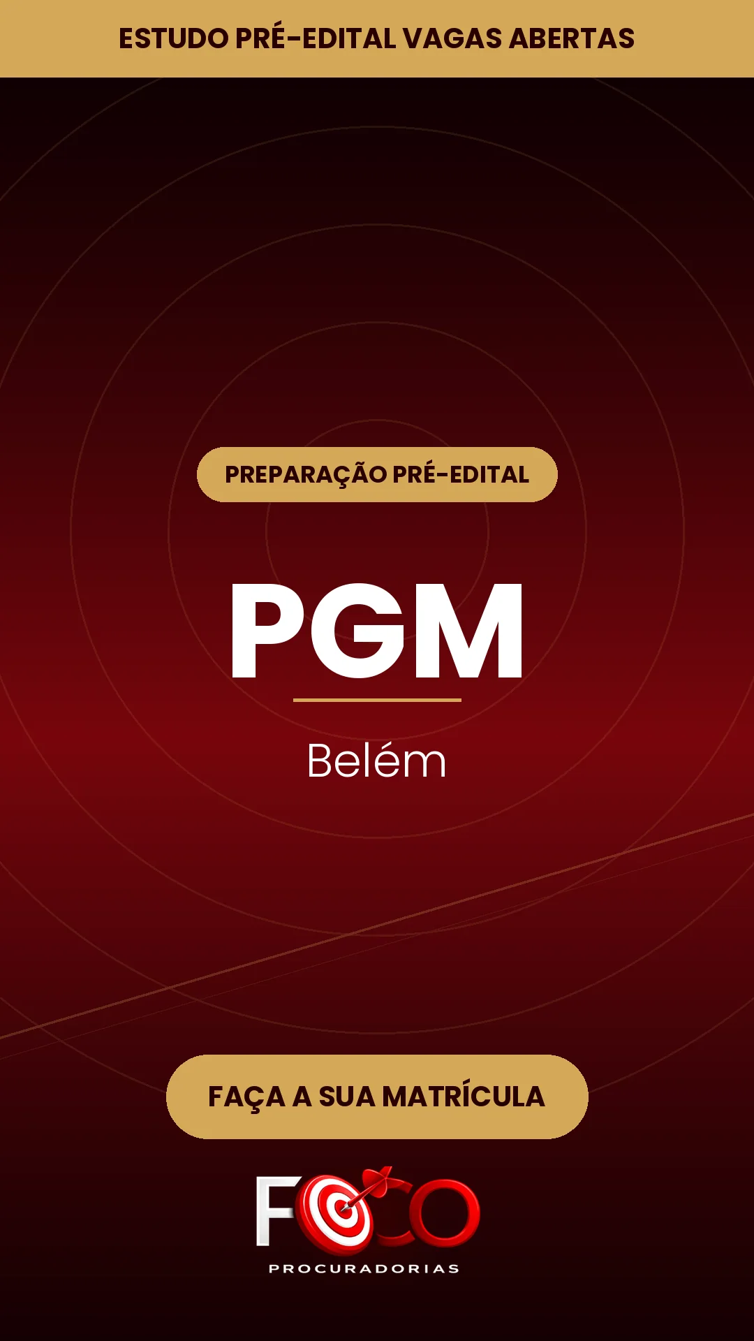 Preparação completa PGM Belém