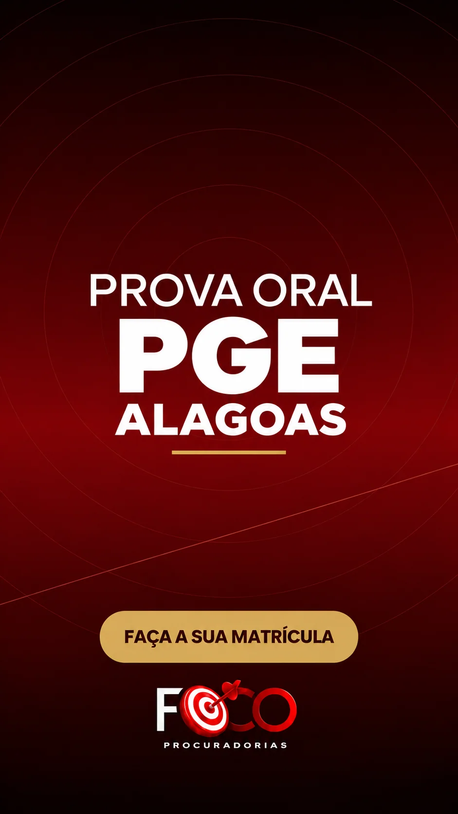 Prova oral PGE Alagoas
